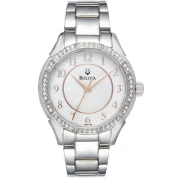 Bulova Accessories - BULOVA Stainless Steel Quartz Ladies Watch